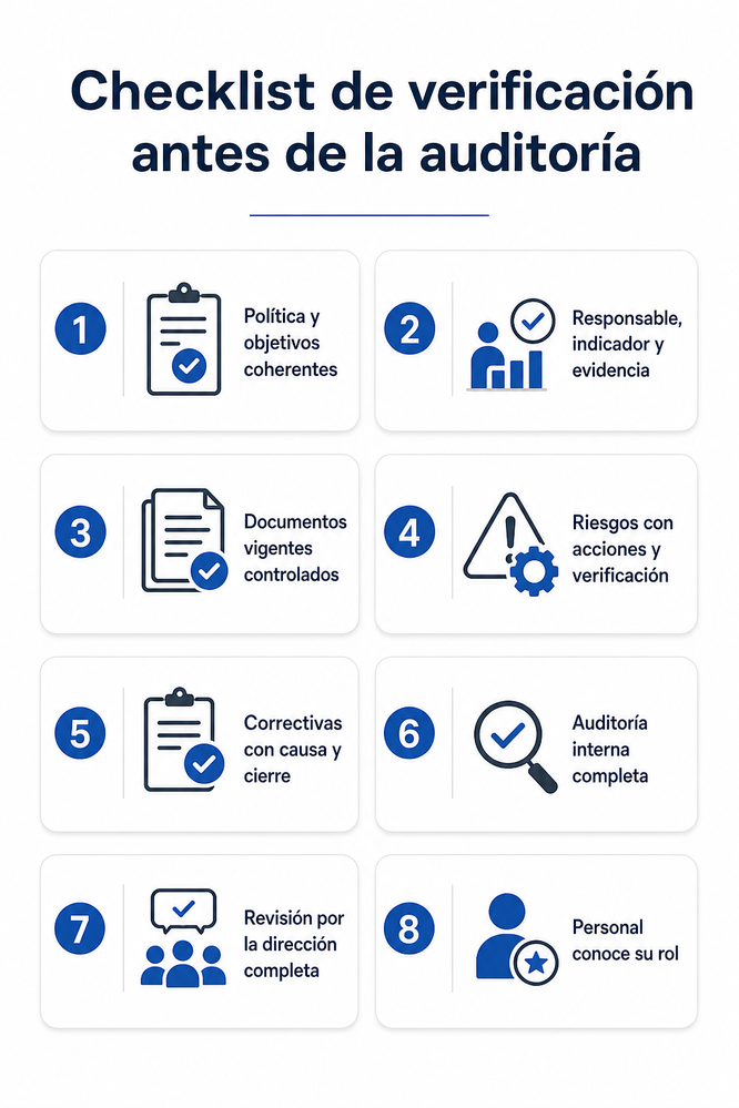 Quality Audit Checklist And Process Verification