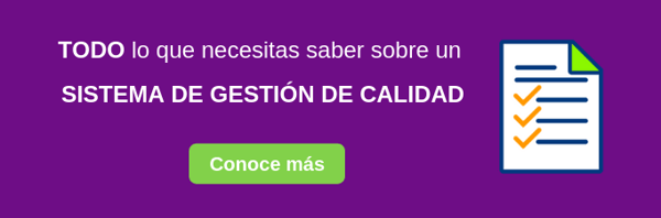 Sistema de gestión de calidad ISO 9001