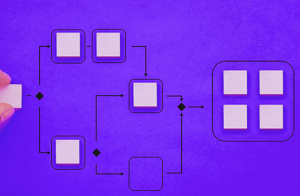 representacion de un flujo de trabajo o workflow