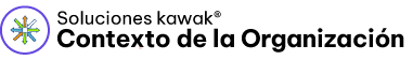 Contexto de la organización menu